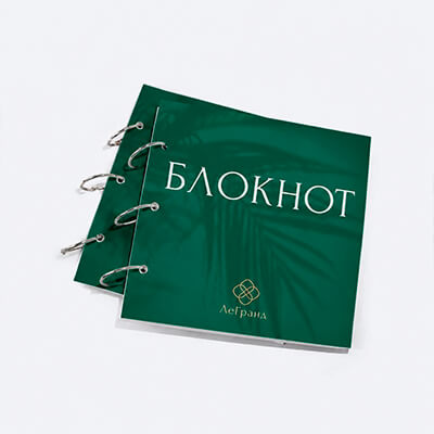 Блокнот на кольцах